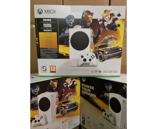Фото Microsoft Xbox Series S 512 GB + Fortnite + Rocket League + FallGuys, изображение 2 от магазина Manzana