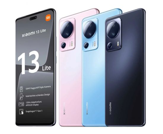 Фото Xiaomi 13 Lite 8/256GB Black, изображение 6 от магазина Manzana