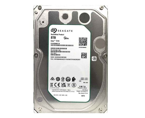 ФотоSeagate Exos 7E10 8 TB (ST8000NM017B), зображення 3 від магазину Manzana.ua