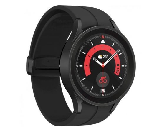 Фото Samsung Galaxy Watch5 Pro 45mm LTE Black (SM-R925FZKA), изображение 2 от магазина Manzana