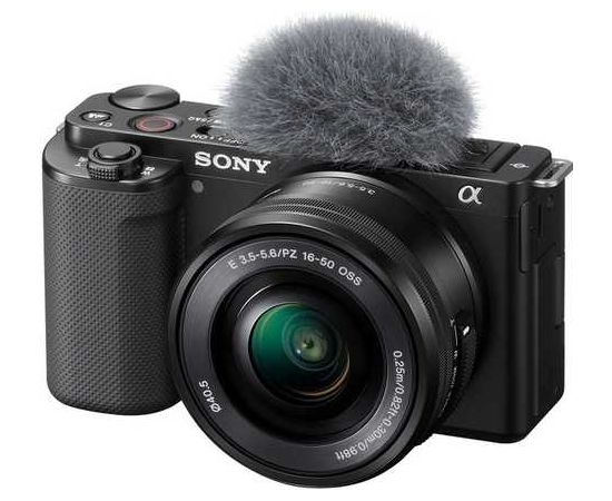 Фото Sony ZV-E10 kit (16-50mm) Black (ILCZVE10LB.CEC) от магазина Manzana