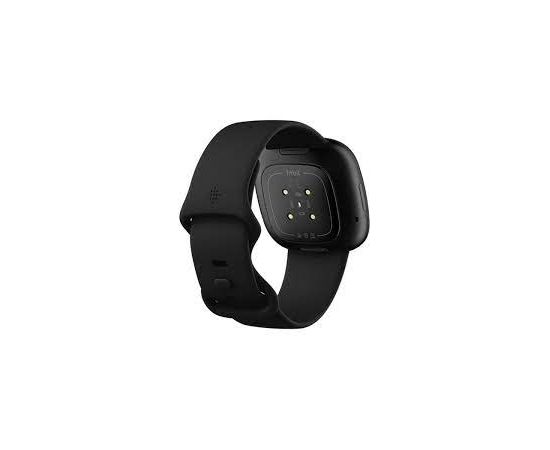 ФотоFitbit Versa 3 Black/Black Aluminum (FB511BKBK), зображення 4 від магазину Manzana.ua