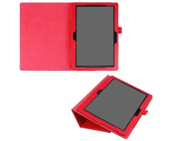 Фото Чехол для Lenovo Tab 4 10 Red (защитная плёнка и стилус в комплекте), изображение 3 от магазина Manzana