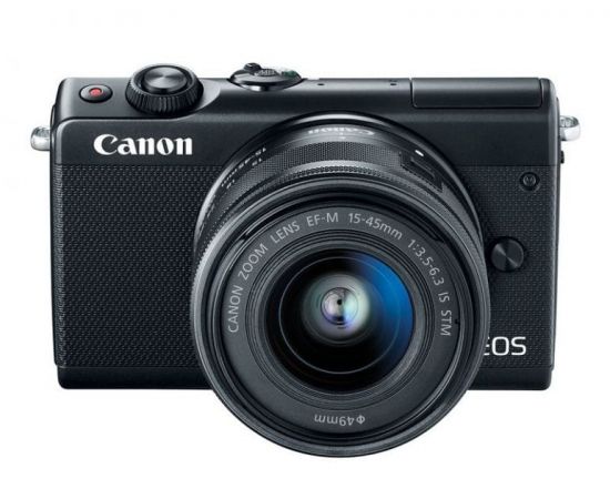 Фото Canon EOS M100 kit (15-45mm) IS STM Black от магазина Manzana