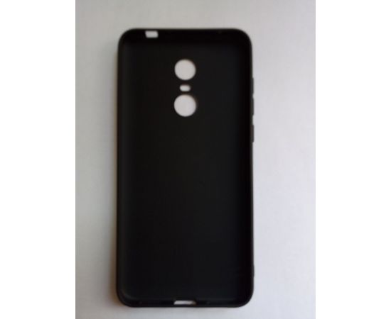Фото Силикон inavi simple color Xiaomi Redmi 5 черный, изображение 2 от магазина Manzana