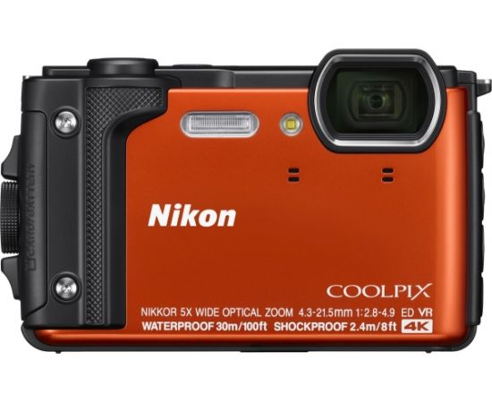 Фото Nikon Coolpix W300 Orange от магазина Manzana