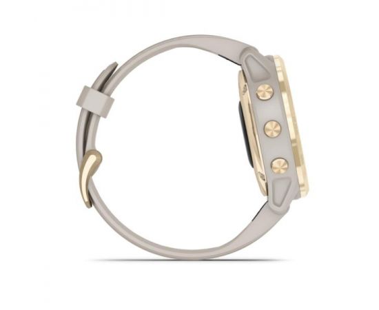ФотоGarmin Fenix 6S Pro Solar Edition Light gold with light sand band (010-02409-11/10), зображення 4 від магазину Manzana.ua