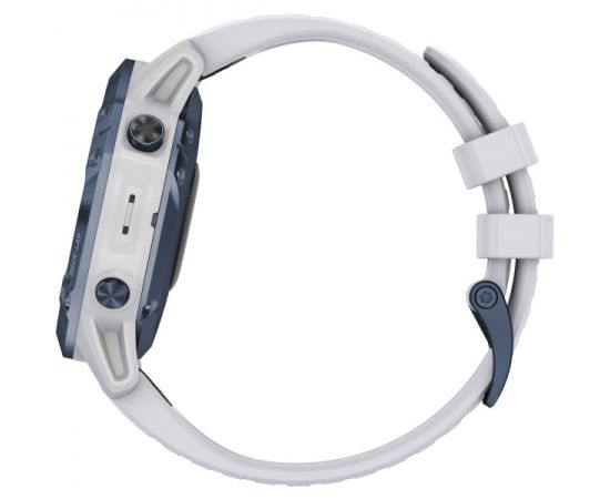 Garmin Fenix 6 Pro Solar Edition Mineral Blue with Whitestone Band (010-02410-19/18), зображення 4 ФотоGarmin Fenix 6 Pro Solar Edition Mineral Blue with Whitestone Band (010-02410-19/18), зображення 4 від магазину Manzana.ua
