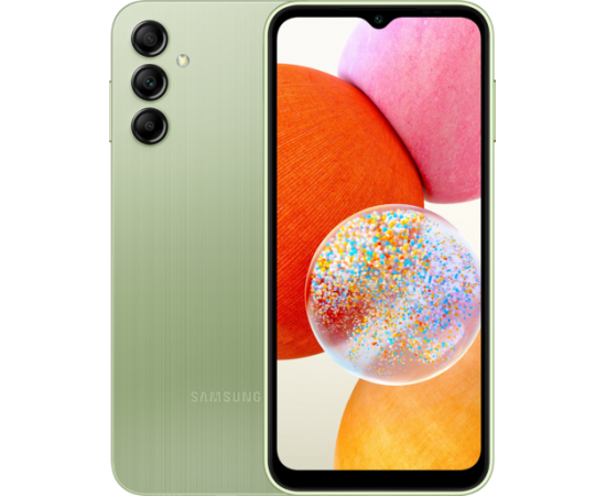 ФотоSamsung Galaxy A14 4/128GB Green (SM-A145FLGV) від магазину Manzana.ua