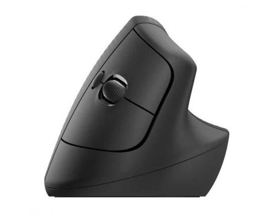 ФотоLogitech Lift Vertical Ergonomic Mouse Graphite (910-006473), зображення 3 від магазину Manzana.ua