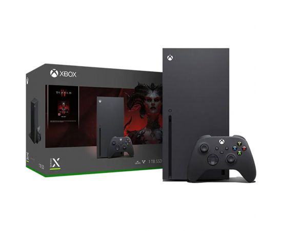 Фото Microsoft Xbox Series X 1 TB Diablo IV Bundle (RRT-00035) от магазина Manzana