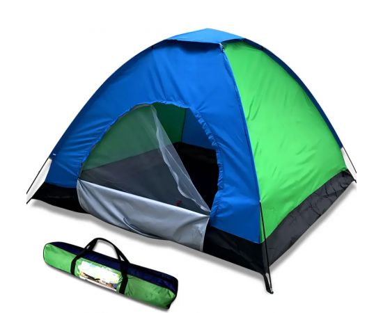 Фото Палатка туристическая 2 - х местная Outdoor New Tent 200х100х110 см от магазина Manzana
