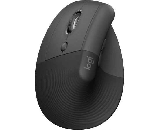 ФотоLogitech Lift Vertical Ergonomic Mouse Graphite (910-006473) від магазину Manzana.ua