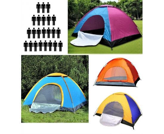 Фото Палатка туристическая 4 - х местная Outdoor New Tent 200х150х135 см от магазина Manzana
