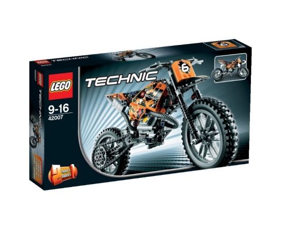 Фото LEGO TECHNIC Кроссовый мотоцикл (42007) от магазина Manzana