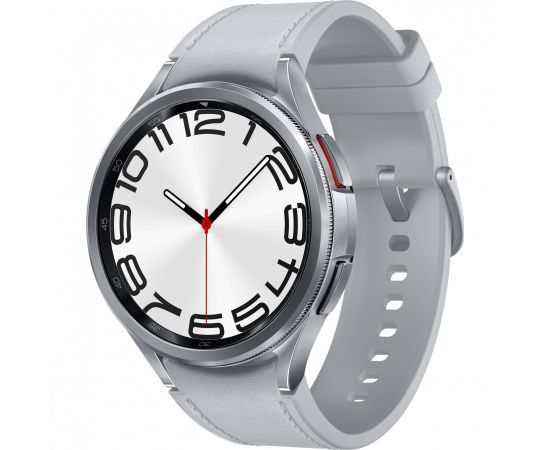 ФотоSamsung Galaxy Watch6 Classic 47mm eSIM Silver (SM-R965FZSA) від магазину Manzana.ua