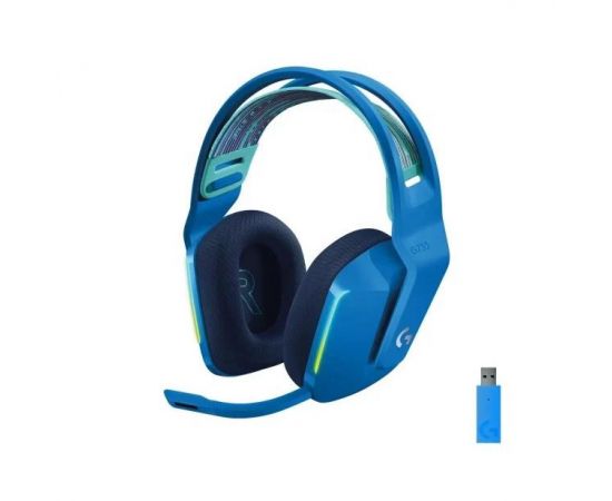 Logitech G733 Lightspeed Wireless RGB Blue (981-000943), зображення 2 ФотоLogitech G733 Lightspeed Wireless RGB Blue (981-000943), зображення 2 від магазину Manzana.ua