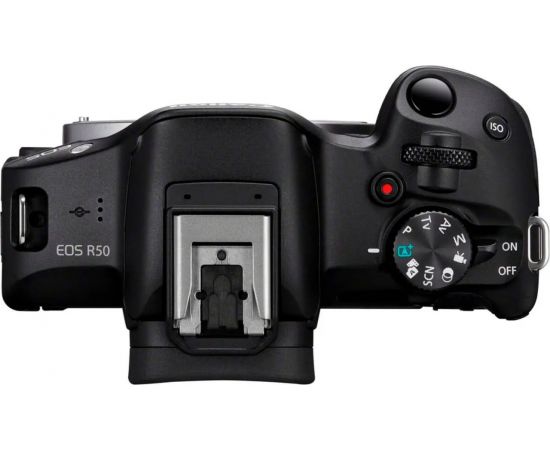 Фото Canon EOS R50 Body Black (5811C029), изображение 3 от магазина Manzana