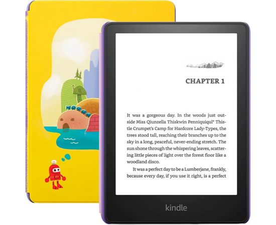 ФотоAmazon Kindle Paperwhite Kids 11th Gen. 16GB Robot Dreams cover від магазину Manzana.ua