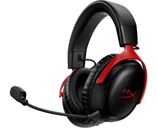 Фото HyperX Cloud III Wireless Black/Red (77Z46AA) от магазина Manzana