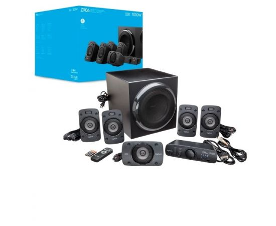 Фото Logitech Z906 5.1 Surround Sound Speaker System (980-000468), изображение 4 от магазина Manzana