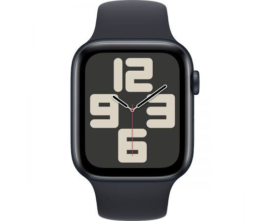 ФотоApple Watch SE 2 GPS 40mm Midnight Aluminium Case with Midnight Sport Band S/M (MR9X3) від магазину Manzana.ua