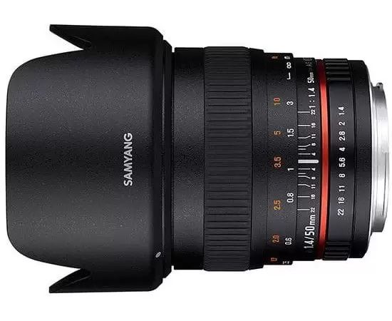 Фото Samyang 50мм f/1.4 AS UMC Nikon F, изображение 2 от магазина Manzana