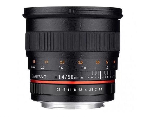 Фото Samyang 50мм f/1.4 AS UMC Nikon F, изображение 3 от магазина Manzana