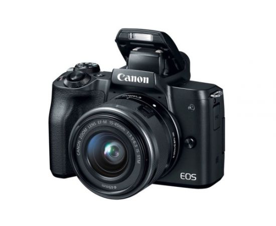 Фото Canon EOS M50 kit (15-45mm) IS STM Black от магазина Manzana