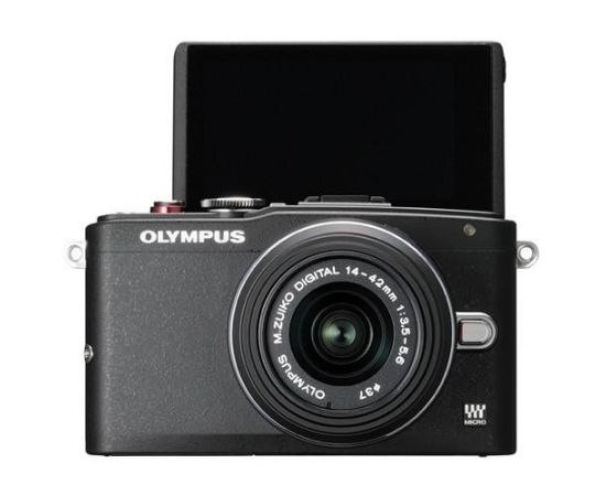 Фото Olympus PEN E-PL6 kit (14-42mm) Black, изображение 3 от магазина Manzana