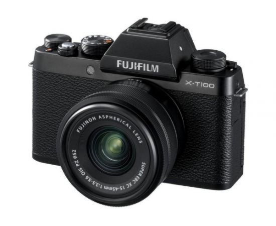 Фото Fujifilm X-T100 kit (15-45mm) Black от магазина Manzana