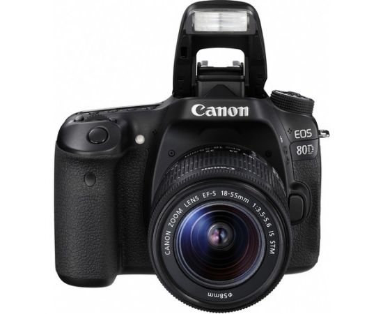 ФотоCanon EOS 80D kit (18-55mm + 55-250mm) EF-S IS STM, зображення 3 від магазину Manzana.ua