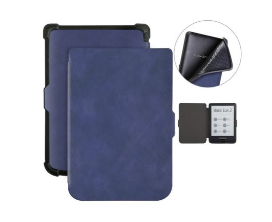 Фото Cover Pack Обложка для PocketBook 616/627/632 Blue (SI-PB616BU) от магазина Manzana