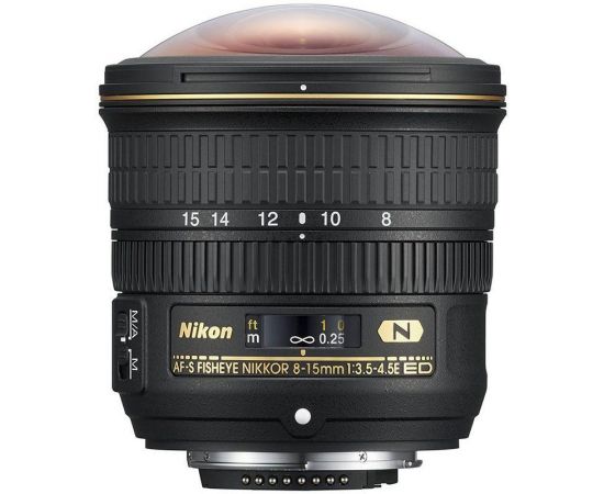 ФотоNikon AF-S Fisheye-Nikkor 8-15mm f/3.5-4.5E E (JAA831DA), зображення 2 від магазину Manzana.ua
