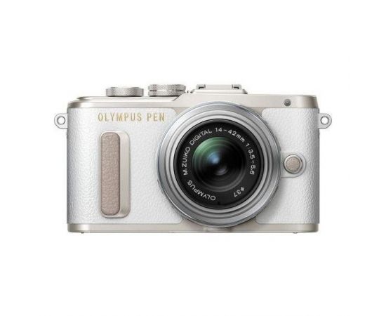 ФотоOlympus PEN E-PL8 kit (14-42mm) White від магазину Manzana.ua