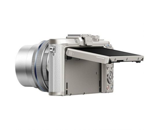 ФотоOlympus PEN E-PL8 kit (14-42mm) White, зображення 2 від магазину Manzana.ua