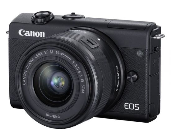 ФотоCanon EOS M200 kit (15-45mm) IS STM Black від магазину Manzana.ua