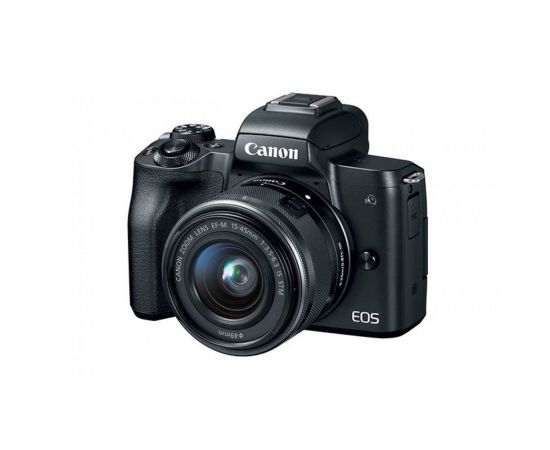 ФотоCanon EOS M50 kit (15-45mm) IS STM Black + сумка SB 130, зображення 4 від магазину Manzana.ua